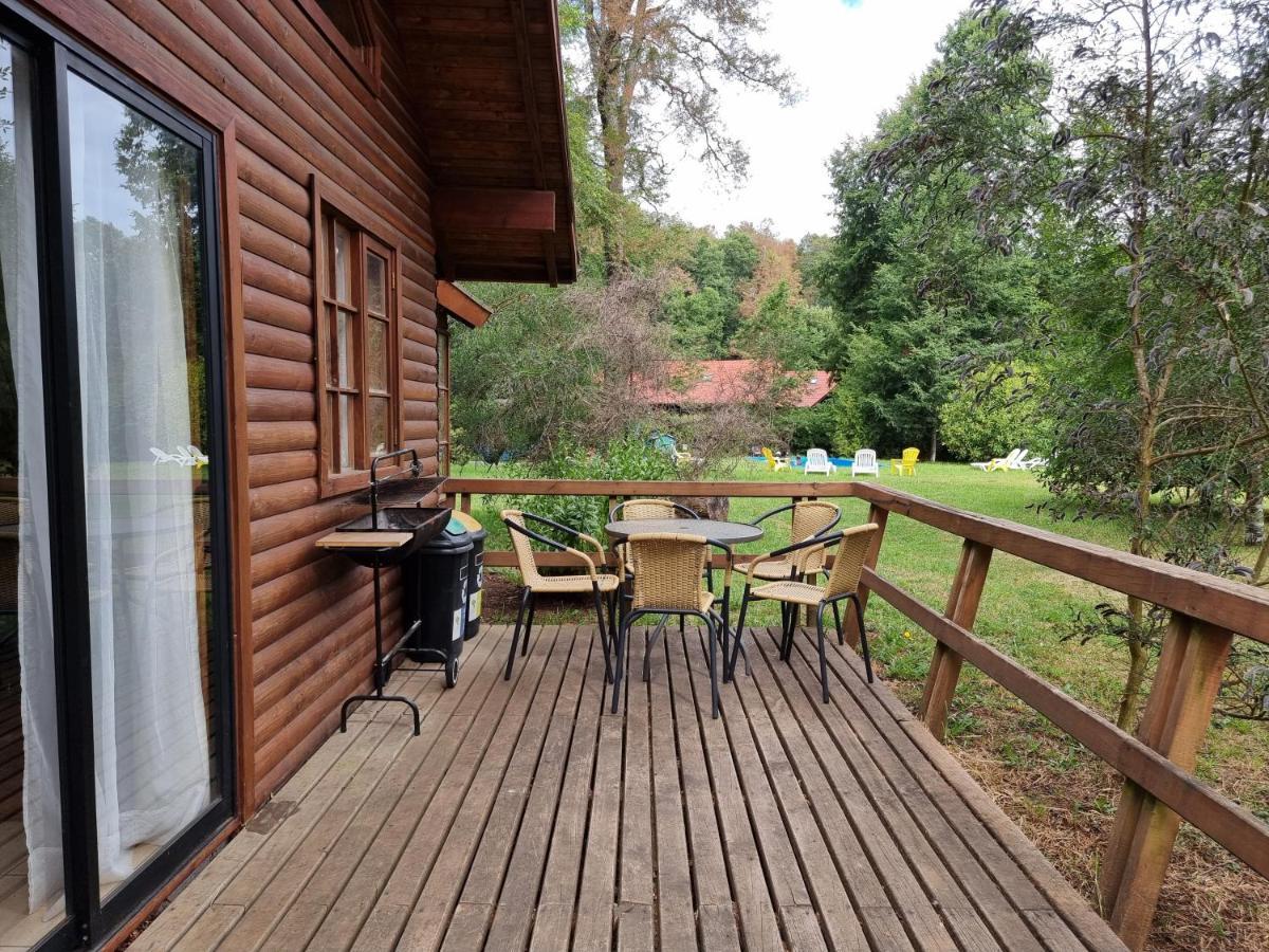 La Casa Del Arbol Villarrica Cabanas-Piscina-Tinajas Exterior foto